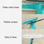 4-in-1 doppelseitiger Glaswischer, Fensterabzieher, tragbarer Sprühspiegel, Autoglasreiniger, YJ520 – Bild 7