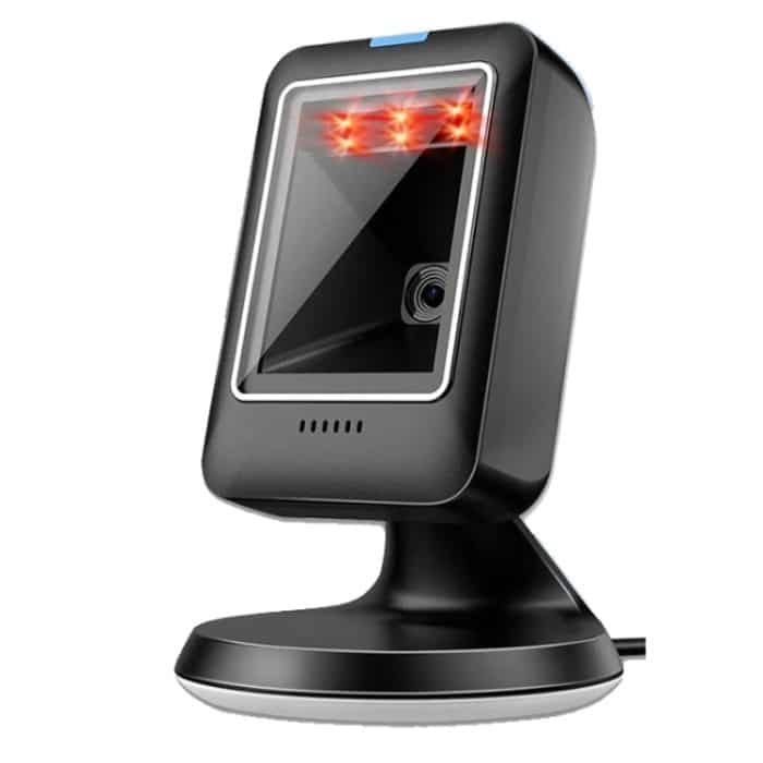 Supermarkt-Kassierer-Scanplattform QR-Code-Zahlung Kabelgebundener Hand-Barcode-Scanner – Bild 1