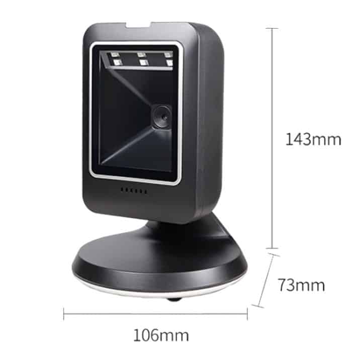 Supermarkt-Kassierer-Scanplattform QR-Code-Zahlung Kabelgebundener Hand-Barcode-Scanner – Bild 3