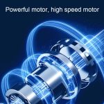 Mini-Magnetkopfrasierer, intelligenter Elektrorasierer mit LED-Anzeige, Gun-color, Orange, Black, Green – Bild 8