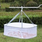 40 x 60 cm, faltbar, zum Trocknen von Angelgemüse, Fischnetz, zum Aufhängen von Kleidung, zum Trocknen von Lagerregalen, 1 Layer, 2 Layers, 3 Layers