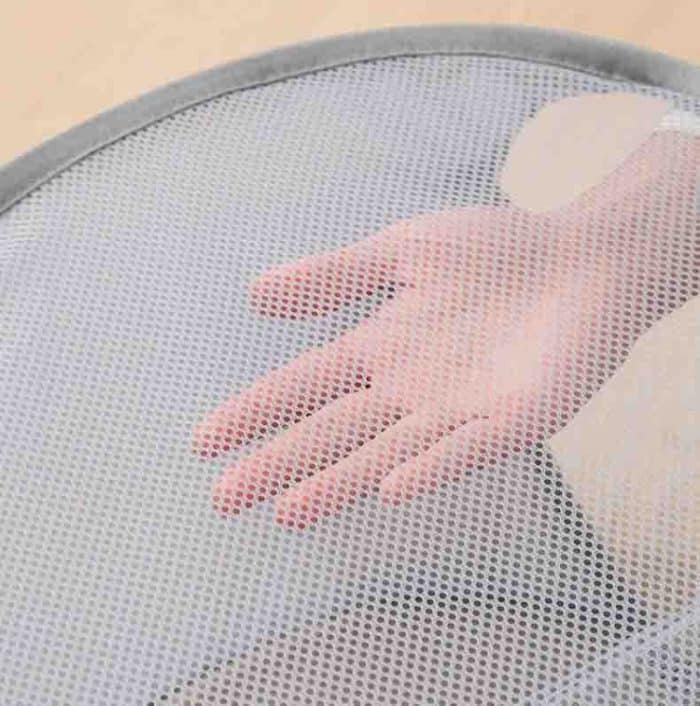 Faltbarer Aufbewahrungskorb für den Haushalt, geschichteter, verdickter Korb für schmutzige Wäsche, 2 Grids Black, 2 Grids Gray, 2 Grids White, 3 Grids Black, 3 Grids Gray, 3 Grids White, Single Grid Black, Single Grid Gray, Single Grid White – Bild 8