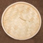 Bambus-Brötchen-Dampfgarer, asiatischer Lebensmittel-Veggie-Dampfkorb, 21cm Cover, 21cm Cage, 27cm Cover, 27cm Cage