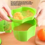 Hand-Entsafter, kleine tragbare Küchenmaschine, Saft- und Gemüsepresse, Blue, Green, Red – Bild 4