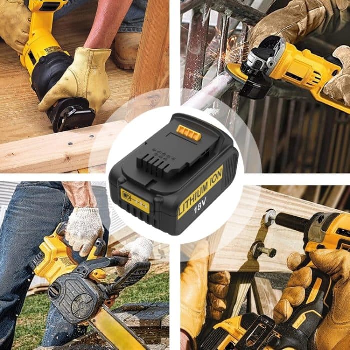 Für Dewalt DCB180 / DCB181 / DCB200 18V Ersatzakku für Elektrowerkzeuge, 3000mAh, 4000mAh, 5000mAh, 6000mAh – Bild 11