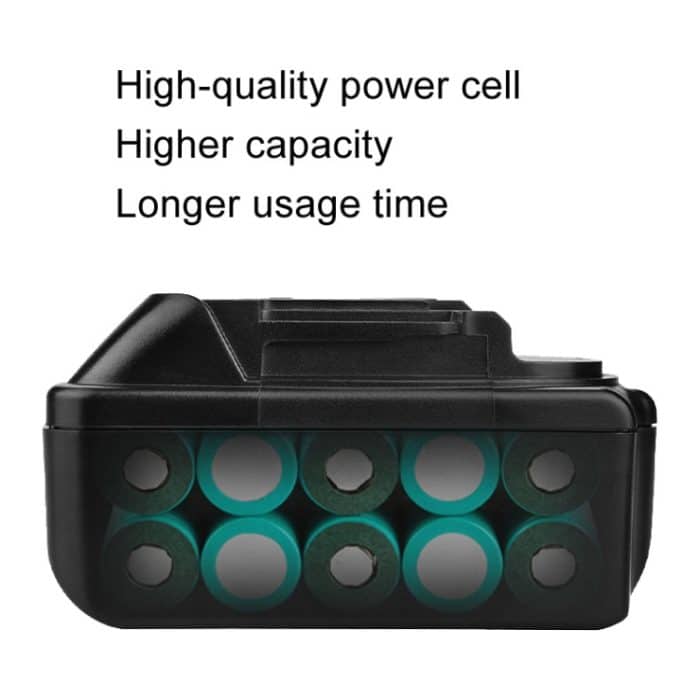Für Makita BL1830 / BL1850 18V Akku-Elektrowerkzeug-Zubehör Lithium-Akku, 1500mAh, 2000mAh, 3000mAh, 4000mAh, 5000mAh, 6000mAh, 9000mAh – Bild 6
