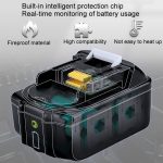 Für Makita BL1830 / BL1850 18V Akku-Elektrowerkzeug-Zubehör Lithium-Akku, 1500mAh, 2000mAh, 3000mAh, 4000mAh, 5000mAh, 6000mAh, 9000mAh – Bild 7