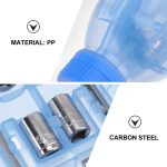 15-in-1-Trinkflaschen-Werkzeugset, transparente Kunststoffbox, Utensilienset – Bild 4