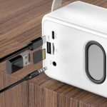 Tragbarer Mini-Retro-HIFI-Level-Stereo-Sound-Handlautsprecher mit Bluetooth, Pink, White, Purple, Green – Bild 10