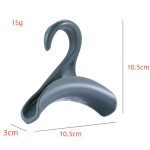 Garderobenhaken, Hut- und Schal-Aufbewahrungsregal, Tasche, verformungssicherer Bogenaufhänger – Bild 2