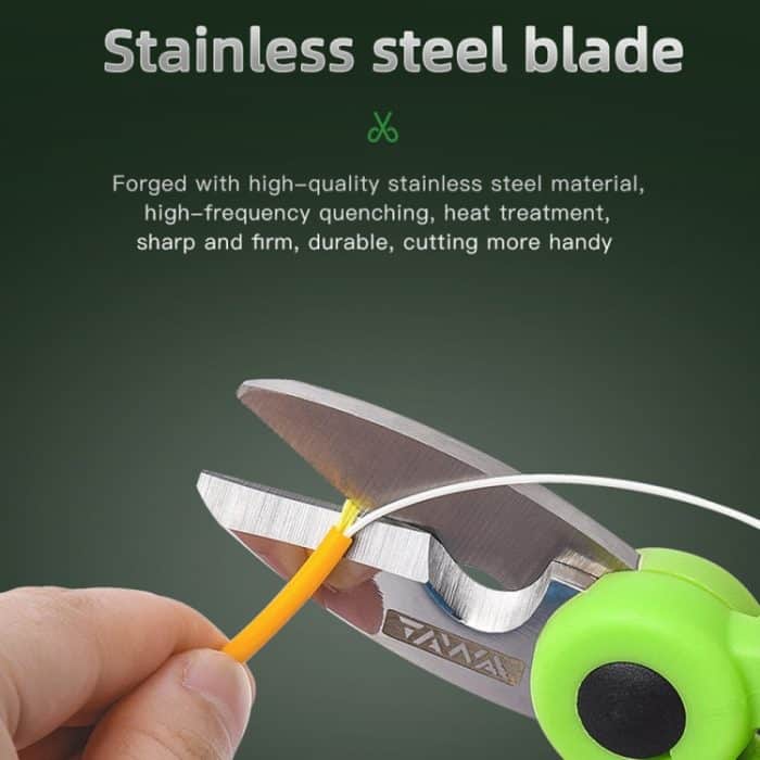 KomShine Edelstahl-Kevlar-Schere zum Abisolieren von Glasfasern, KS-K2 – Bild 9