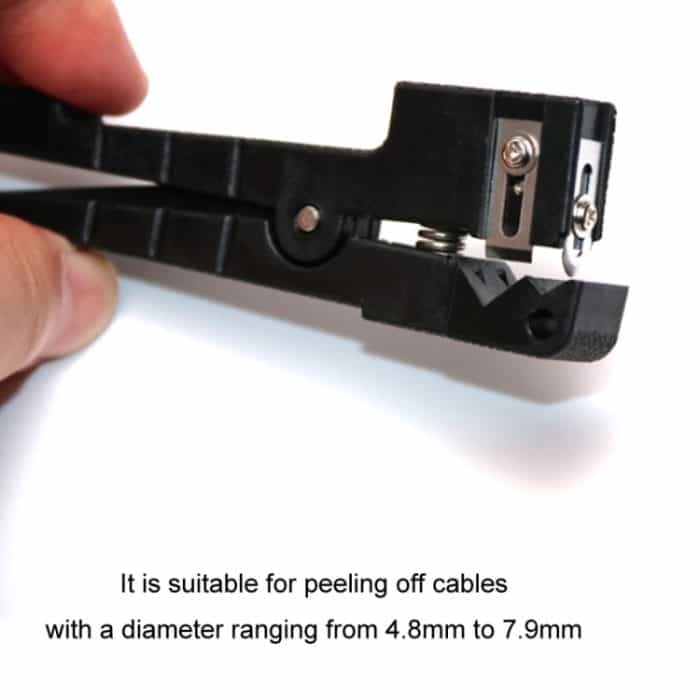 Komshine Horizontales Bündelader-Abisolierwerkzeug für Glasfaserkabel, 45-165 – Bild 3