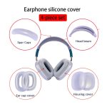 Für AirPods Max Kopfhörer 4-in-1-Silikon-Ersatzhüllen-Set, 4-in-1 (White), 4-in-1 (Red), 4-in-1 (Transparent Black) – Bild 3