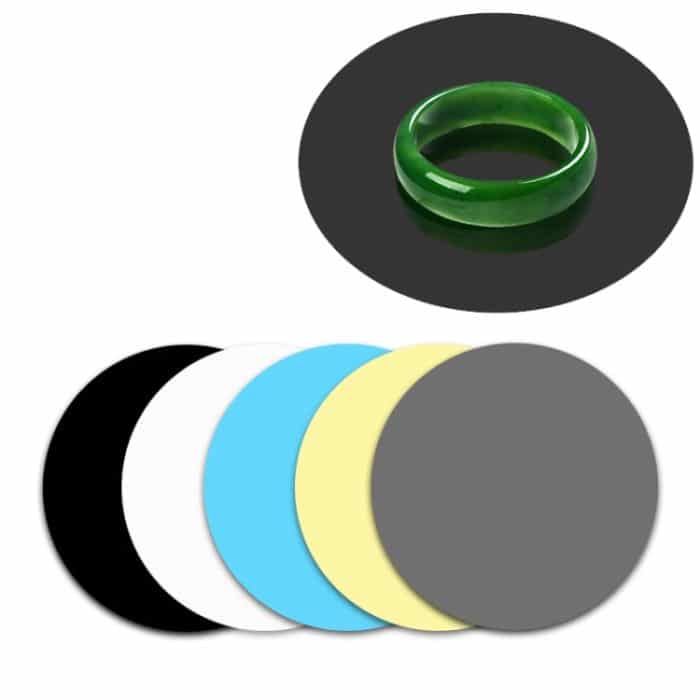 Rotierende Kabine, PVC-Hintergrundtafel, Live-Produktpräsentationszubehör, zufällige Farblieferung, 15cm, 22cm, 30cm – Bild 2