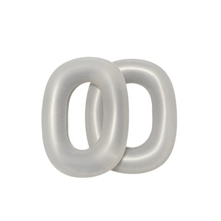 Für AirPods Max Kopfhörer Ohrkappenabdeckung Ersatzteil, Ear Cap Cover (Transparent Black), Ear Cap Cover (Transparent), Ear Cap Cover (Transparent Purple)
