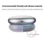 Für AirPods Max Kopfhörer Ohrkappenabdeckung Ersatzteil, Ear Cap Cover (Transparent Black), Ear Cap Cover (Transparent), Ear Cap Cover (Transparent Purple) – Bild 5