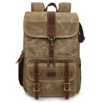 Große Kapazität SLR Digitalkamera Tasche Laptop Rucksack Canvas Aufbewahrungstasche