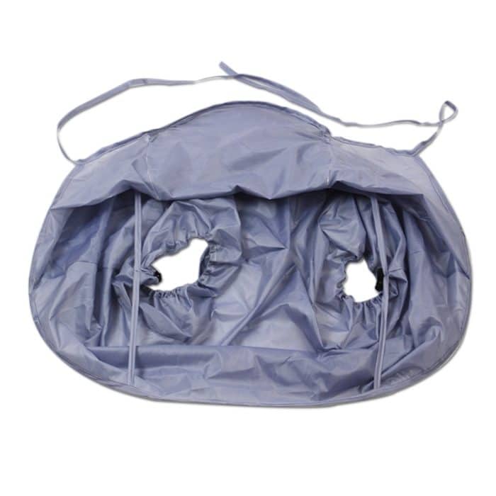 Bein-Rasierumhang, faltbares Körperhaar-Rasur-Lätzchen für Erwachsene, Leg Shaving Cape – Bild 2