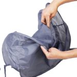 Bein-Rasierumhang, faltbares Körperhaar-Rasur-Lätzchen für Erwachsene, Leg Shaving Cape – Bild 3