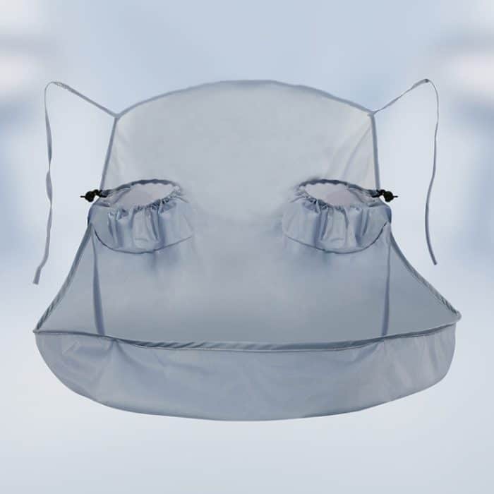 Bein-Rasierumhang, faltbares Körperhaar-Rasur-Lätzchen für Erwachsene, Leg Shaving Cape – Bild 5