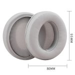 2 Stück für Razer Kraken V3 Bluetooth-Headset, Schwamm-Abdeckung, Protein-Leder-Ohrenschützer – Bild 3