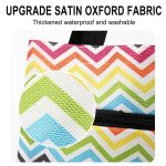 2-in-1-Einkaufstasche aus Oxford-Stoff, faltbarer Einkaufswagen – Bild 4