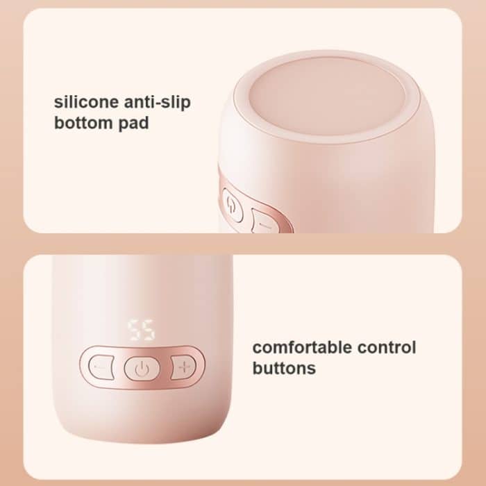 250 ml kabelloser Sofort-Wasserwärmer, elektrischer Wasserkocher für Babynahrung mit 15.000 mAh Akkukapazität, 250ml 15000 mAh (White), 250ml 15000 mAh (Blue), 250ml 15000 mAh (Pink) – Bild 11