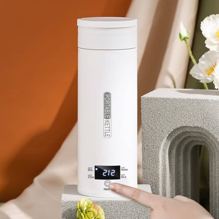 300 W 500 ml elektrischer Heizwasserbecher, intelligenter Kochkessel, Temperaturkontrollkessel, SUS304 US Plug, SUS316 US Plug, SUS304 UK Plug, SUS316 UK Plug, SUS304 EU Plug, SUS316 EU Plug – Bild 9