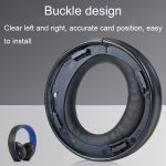 2 Stück Kopfhörer-Schwamm-Abdeckung Ohrenschützer Headset-Hülle, For Sony CECHYA-0083 Black Sheepskin, For Sony CECHYA-0083 Black Velvet, For Sony CECHYA-0083 Black PU, For Sony CECHYA-0083 Blue PU, For Sony CECHYA-0083 White PU... – Bild 4