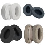 2 Stück für Sennheiser HD4.50BTNC Wireless Headset Schwammabdeckung Ersatz-Ohrenschützer, White, Black Sheepskin, Black Mesh, Champagne – Bild 2