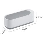 Multifunktionaler Ultraschallreiniger zur Reinigung von Schmuck, Brillengläsern und Brillengläsern, Dry Battery Powered Gray, Dry Battery Powered Pattern, Rechargeable With Purple Light – Bild 2