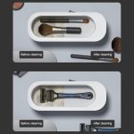 Multifunktionaler Ultraschallreiniger zur Reinigung von Schmuck, Brillengläsern und Brillengläsern, Dry Battery Powered Gray, Dry Battery Powered Pattern, Rechargeable With Purple Light – Bild 9