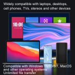 Lenovo Thinkplus TU280PRO USB3.2 und Typ-C-Dual-Interface-Solid-State-U-Disk, 256GB, 512GB, 1T – Bild 7