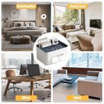 Multifunktionale Taschentuchbox, Serviettenbehälter, Organizer-Box für Fernbedienung – Bild 6