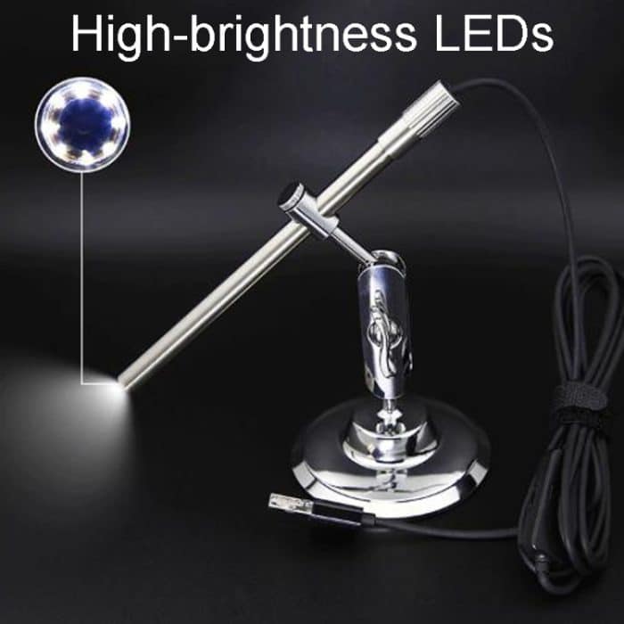 Teslong MS100 200X Vergrößerung Einstellbarer Fokus USB-Mikroskop Telefon Und Computer HD Elektronisches Mikroskop – Bild 7