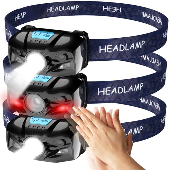 V38 USB-Lade-Induktions-heller Scheinwerfer für den Außenbereich, wasserdicht, leicht, Taschenlampe, V38 – Bild 2