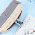 Deli Macaron Color Hefter + 640 Heftklammern Set Kleiner Mini-Hefter Briefpapier – Bild 7