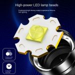 V103 P50 Outdoor-Scheinwerfer mit einziehbarem Zoom, wasserdichter Suchscheinwerfer ohne Batterie, V103 P50 Non-sensor Model, V103 P50 Sensor Model – Bild 3