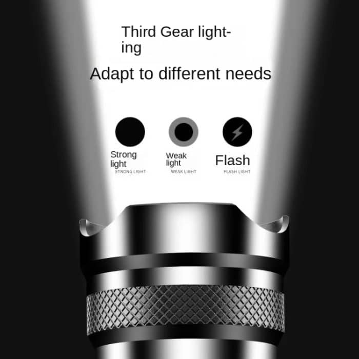 V103 P50 Outdoor-Scheinwerfer mit einziehbarem Zoom, wasserdichter Suchscheinwerfer ohne Batterie, V103 P50 Non-sensor Model, V103 P50 Sensor Model – Bild 4