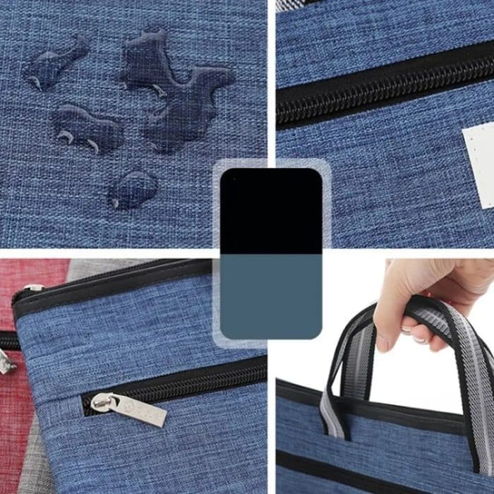 BeiDuoMei Aktentasche aus verdicktem Oxford-Stoff, tragbare Aktentasche, A4-Aufbewahrungspaket – Bild 7