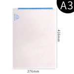 YAOJIE rutschfeste Prüfungsunterlage für Studenten, Schreibwaren, Zeichnen, Schreiben, weiche Tafel, Büro-Schreibmatte, A3 White, A3 Pink, A3 Blue, A4  White, A4 Pink, A4 Blue – Bild 10