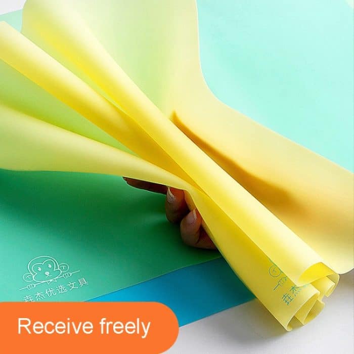 YAOJIE rutschfeste Prüfungsunterlage für Studenten, Schreibwaren, Zeichnen, Schreiben, weiche Tafel, Büro-Schreibmatte, A3 White, A3 Pink, A3 Blue, A4  White, A4 Pink, A4 Blue – Bild 4