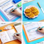 YAOJIE rutschfeste Prüfungsunterlage für Studenten, Schreibwaren, Zeichnen, Schreiben, weiche Tafel, Büro-Schreibmatte, A3 White, A3 Pink, A3 Blue, A4  White, A4 Pink, A4 Blue – Bild 8