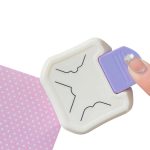 3-in-1-Eckenschneider, Mehrwinkel-Eckenschneider, Fasenprägegerät, Flat Corner (Pink), Beauty Corner (Purple), Round Corner (Green), Round Corner (Blue) – Bild 7