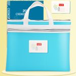 BeiDuoMei Studenten-Aktentasche, A4, doppellagig, klassifizierte Aufbewahrung, Prüfungspapier-Datentasche