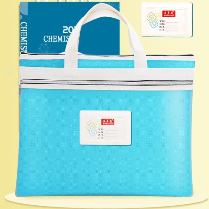 TBD0604263901A.jpg BeiDuoMei Studenten-Aktentasche, A4, doppellagig, klassifizierte Aufbewahrung, Prüfungspapier-Datentasche – Bild 1