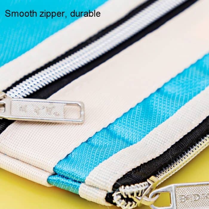 BeiDuoMei Studenten-Aktentasche, A4, doppellagig, klassifizierte Aufbewahrung, Prüfungspapier-Datentasche – Bild 6