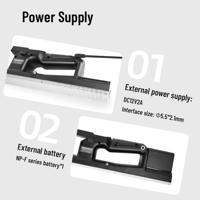 YONGNUO YN360IV 480 LEDs RGB APP-gesteuertes Fotografie-Fülllicht, Standard, Standard+Adapter, Standard+NP-F970, Standard+NP-F750, Standard+Adapter+NP-F970, Standard+Adapter+NP-F750 – Bild 15