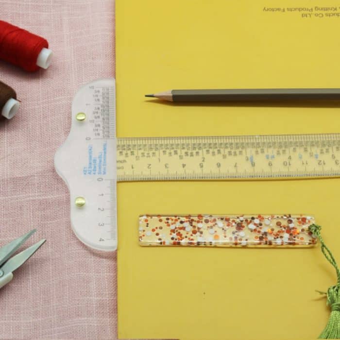 Kunststoff-T-Quadrat-Lineal zum Lernen von Schreibwaren – Bild 5