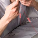 Bart-Rasierschürze, praktischer Polyester-Friseurumhang in Regenschirmform, Silver Gray, Dark Brown – Bild 4